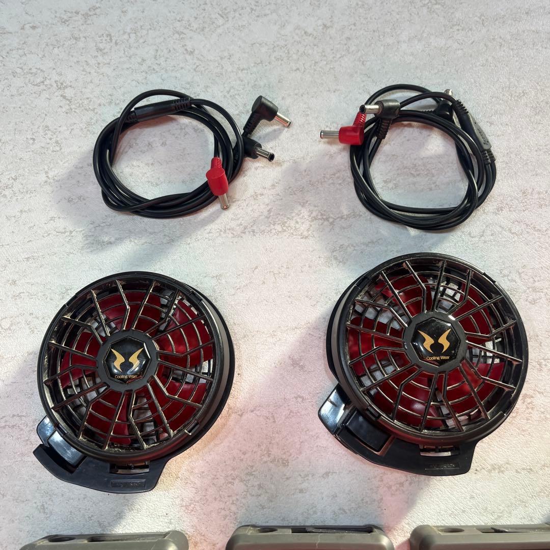 空調風神服 ファン バッテリー セット　空調服用