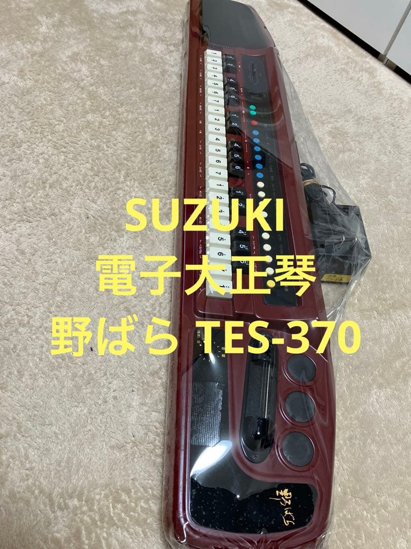 【希少】SUZUKI スズキ 電子大正琴 野ばら TES-370