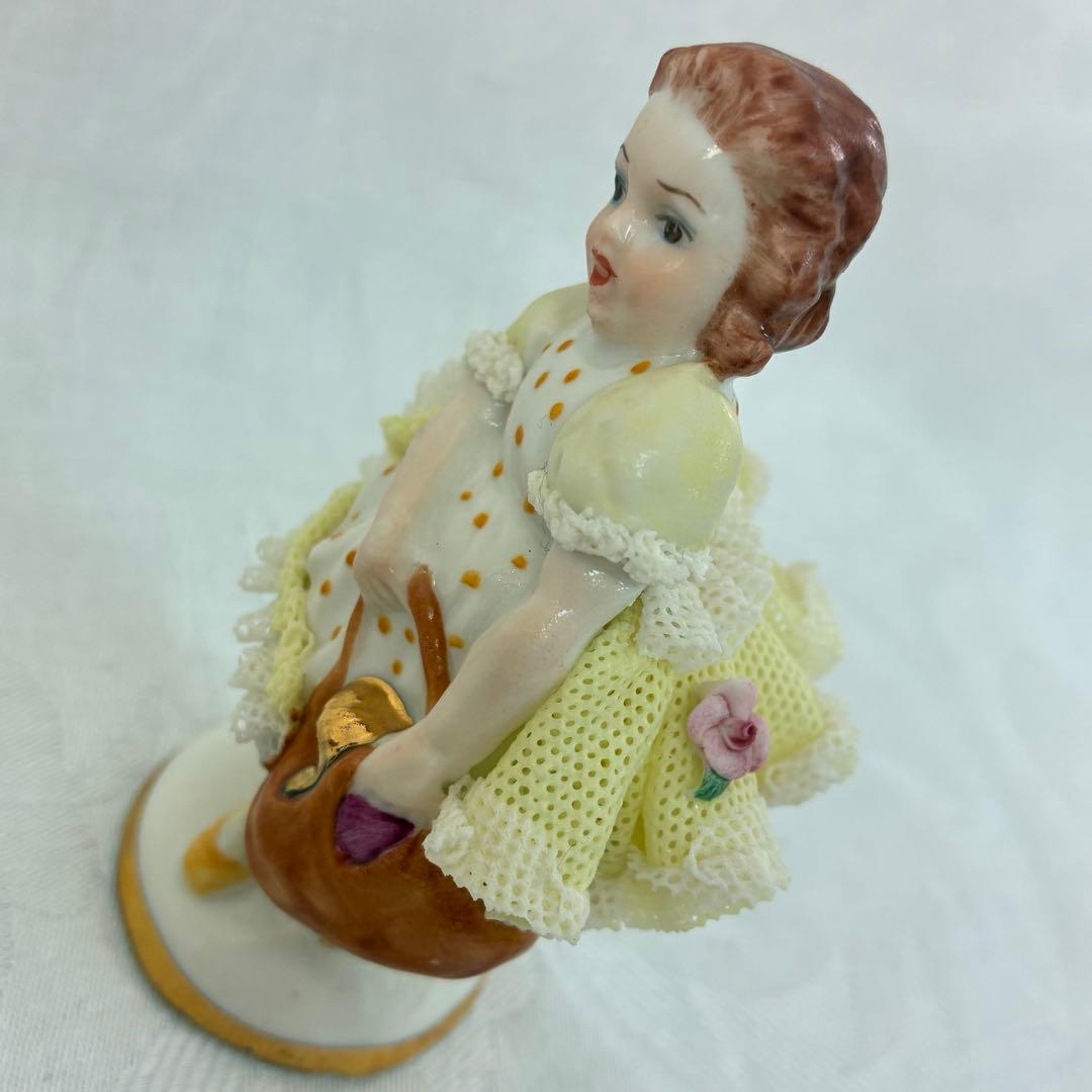 アイリッシュドレスデン レース陶器人形 \"Regina\"\"LLna\"3体セット②