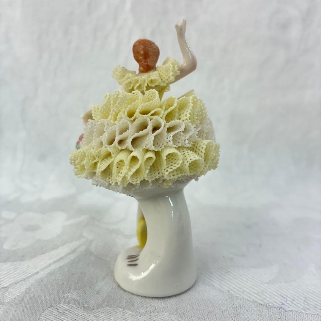 アイリッシュドレスデン レース陶器人形 \"Regina\"\"LLna\"3体セット②