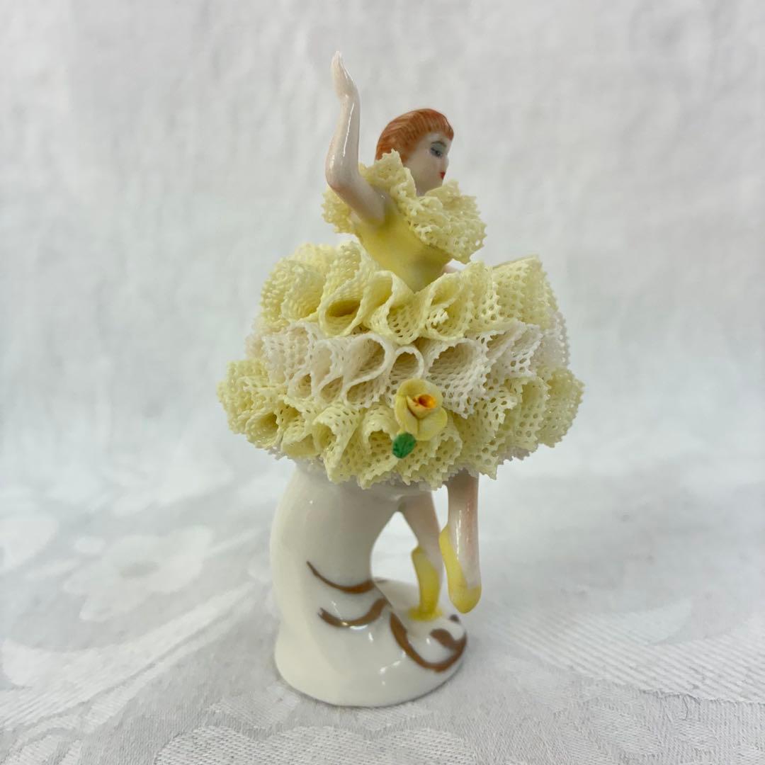 アイリッシュドレスデン レース陶器人形 \"Regina\"\"LLna\"3体セット②