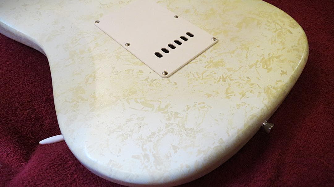 ST　リバース右用　ラッカーオリジナル塗装　アルニコPU　ウィルキンソンBr