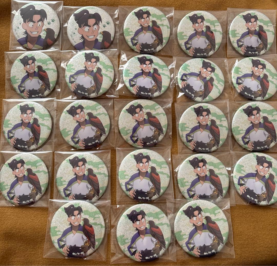 忍たま乱太郎 忍たま 東武動物公園 グリッター 缶バッジ 潮江文次郎 23点