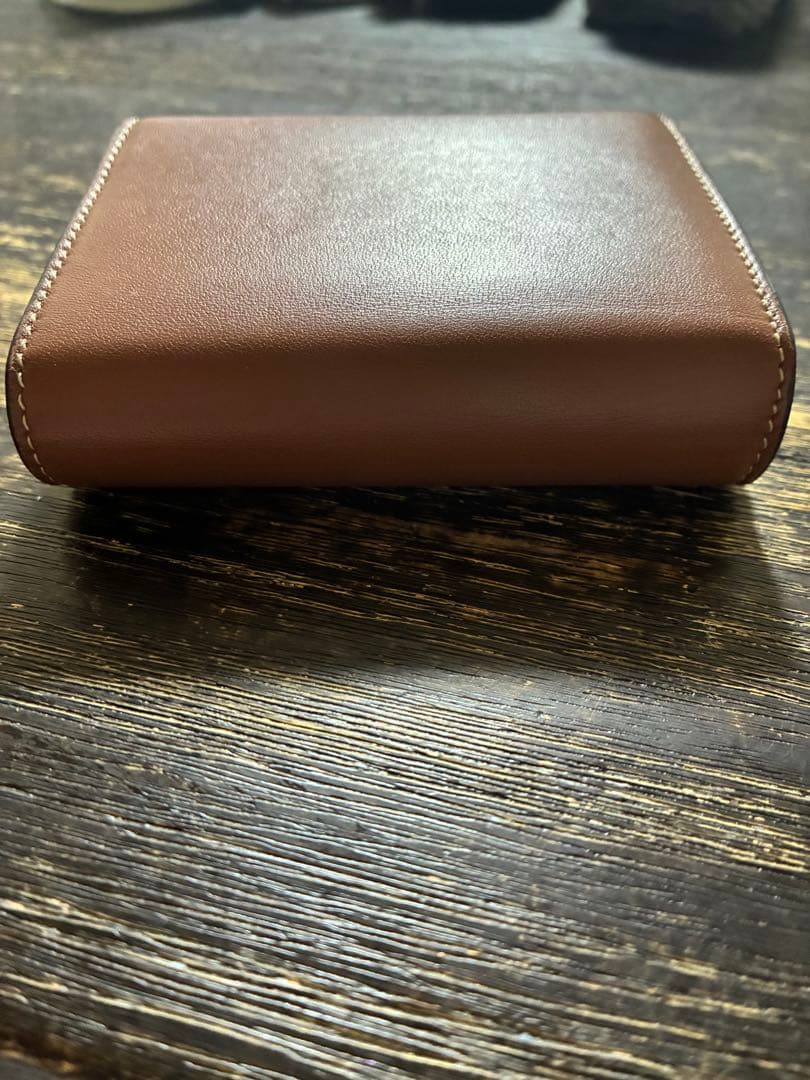 スモール フラップウォレット トリオンフ / シャイニーカーフスキン