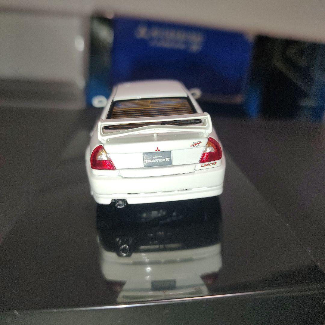 オートアート 1/43 三菱 ランサーエボリューション Ⅵ ホワイト