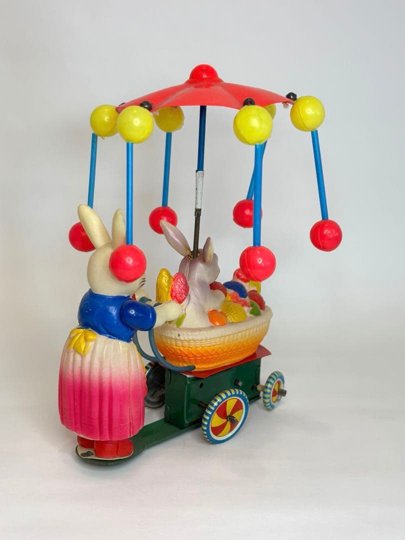 うさぎ　セルロイド　デッドストック　昭和レトロ