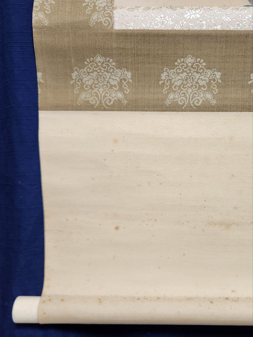 【椿に雀図/春晨】鈴木(成欣)欣二 2604 共箱 郷倉千靭門下 掛け軸　肉筆