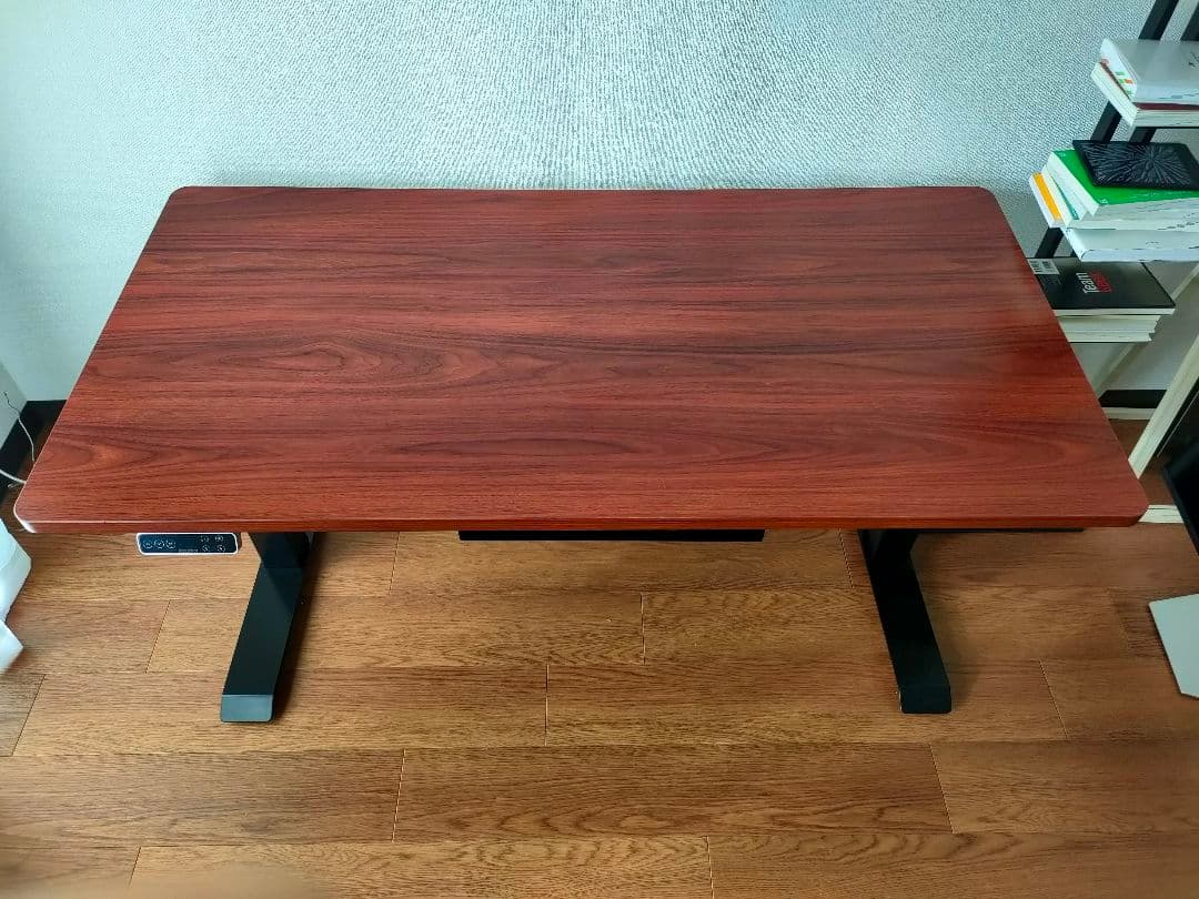 【送料込み】Flexispot 天板のみ 140×70×2.5cm マホガニー