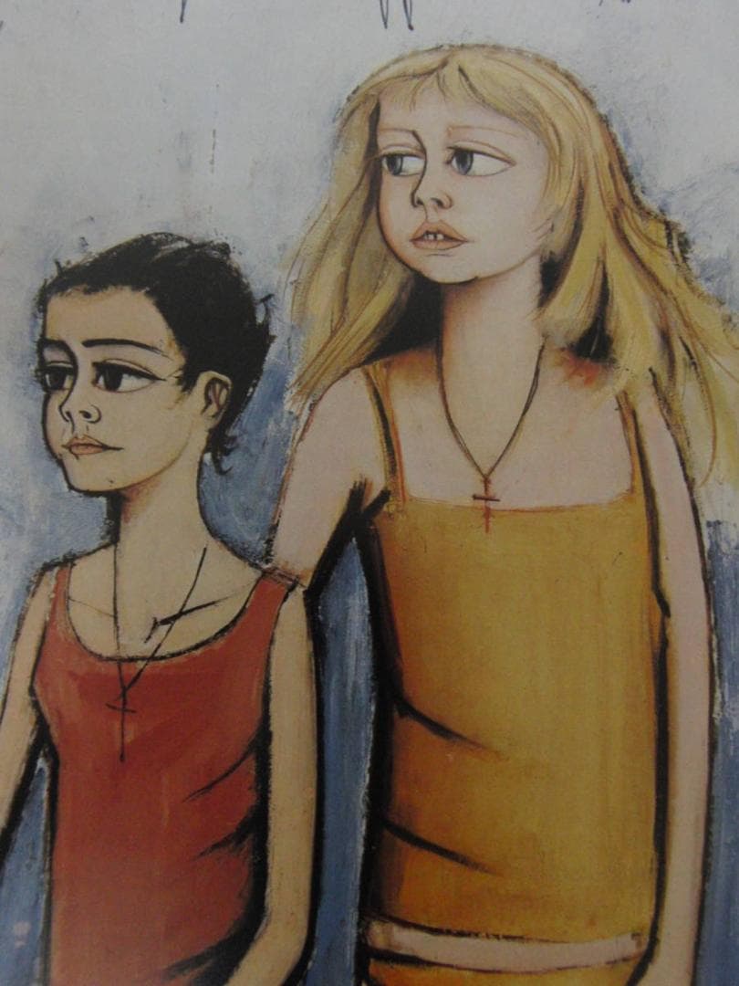 ベルナール・ビュッフェ,「Daniele et Virginie」、人気作品