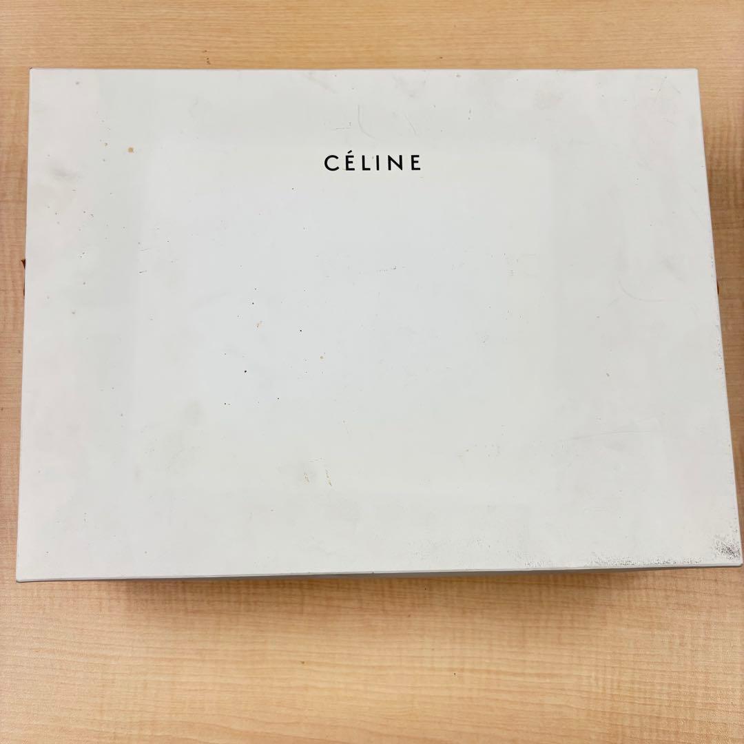 【未使用】【激安】　CEINE セリーヌ　ガウン　レッド　ブラウン　レディース