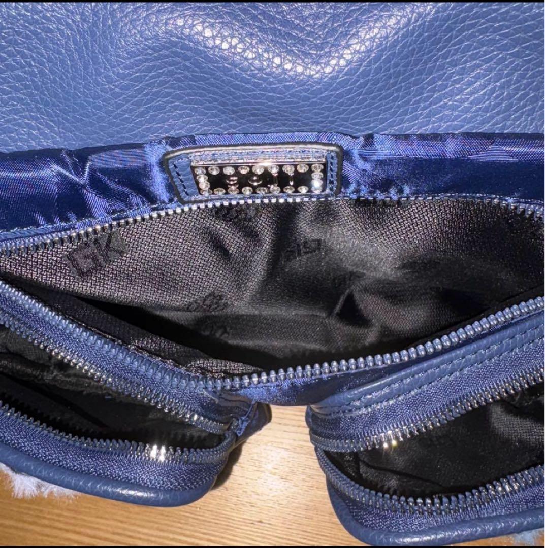 シ*☆様 1/4迄　新品伊太利屋　レディース　3wayバッグ　ネイビー　定価27