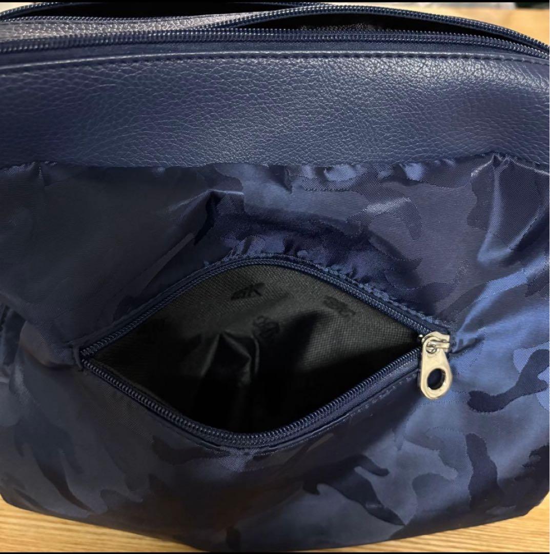 シ*☆様 1/4迄　新品伊太利屋　レディース　3wayバッグ　ネイビー　定価27