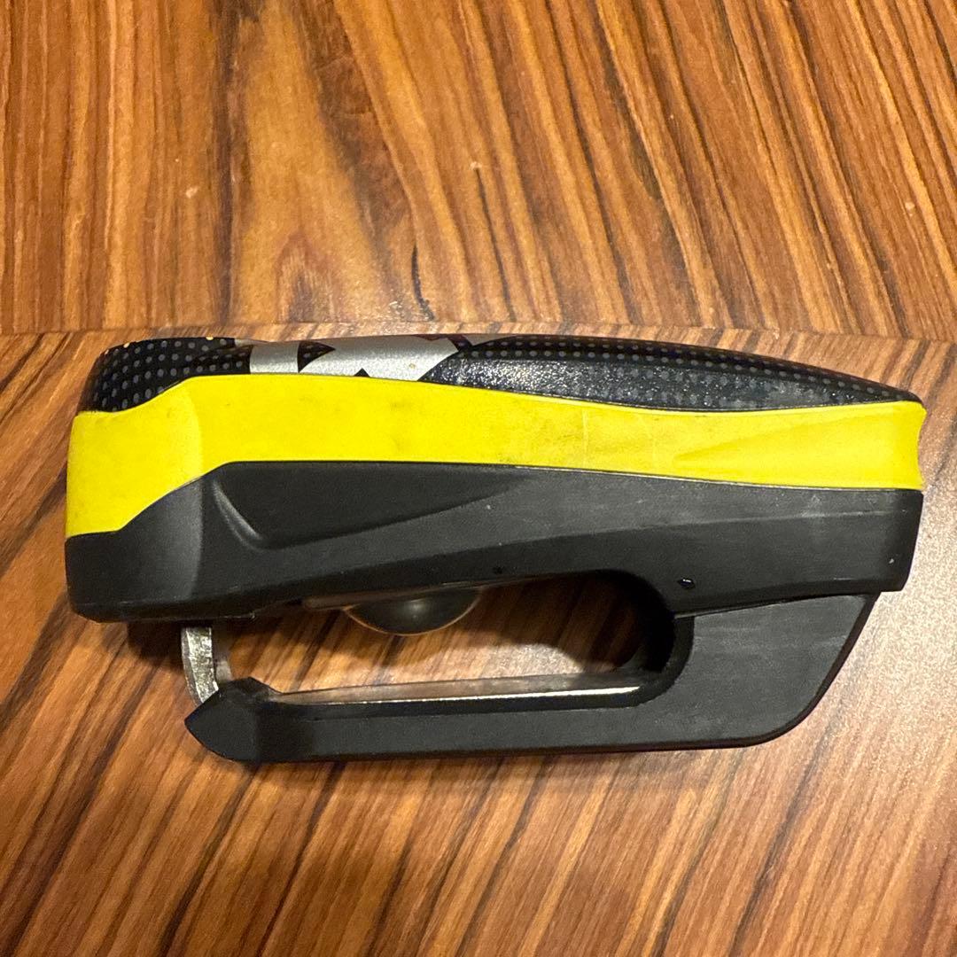 き*ん様 ABUS アラームロック ブラック/イエロー