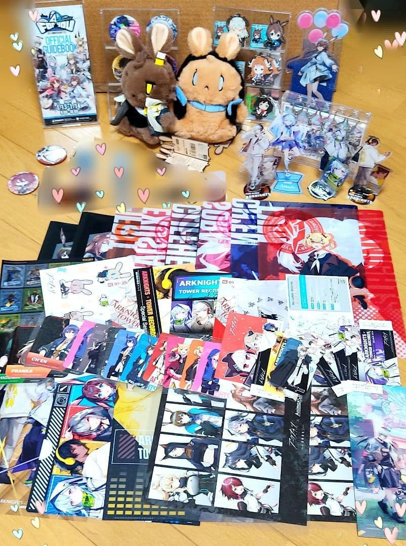 美品アークナイツ美術設定資料集グッズまとめ売り