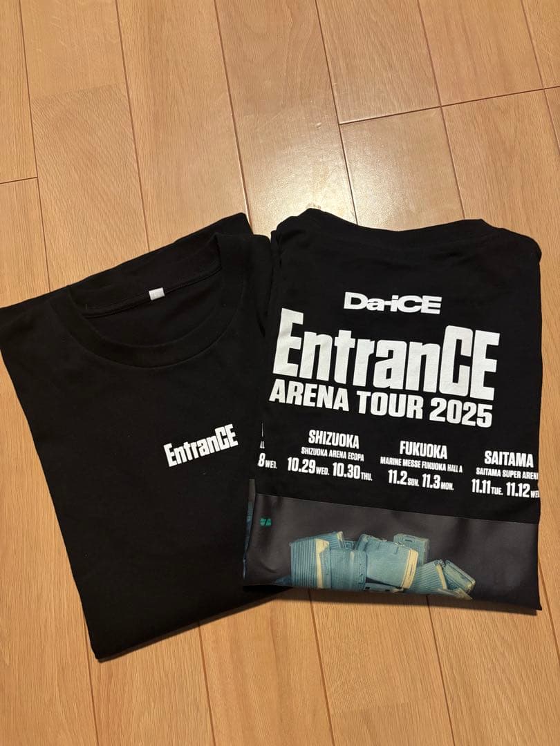 Da-iCE EntranCE ARENA TOUR 2025 Tシャツ　M2枚