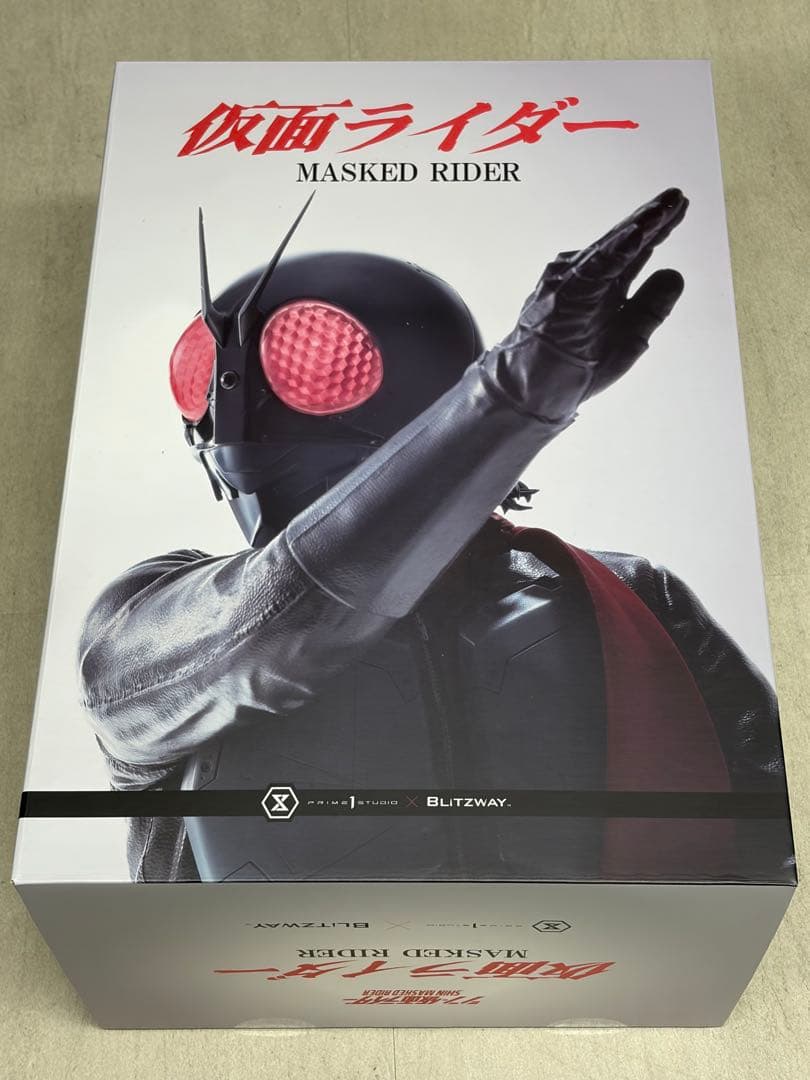 1万2000円引き完売品シン・仮面ライダー 1/4スタチュー プライム1スタジオ