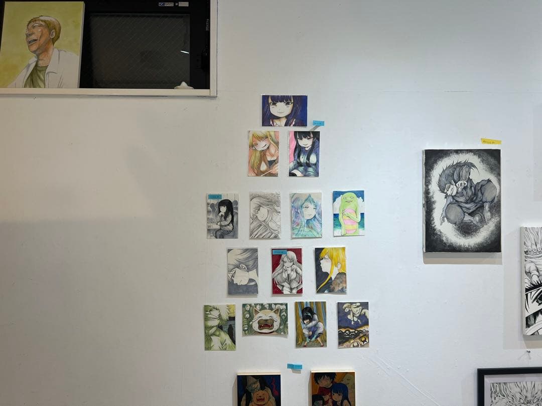 ハイスコアガール　押切蓮介　直筆イラストポストカード　日高小春