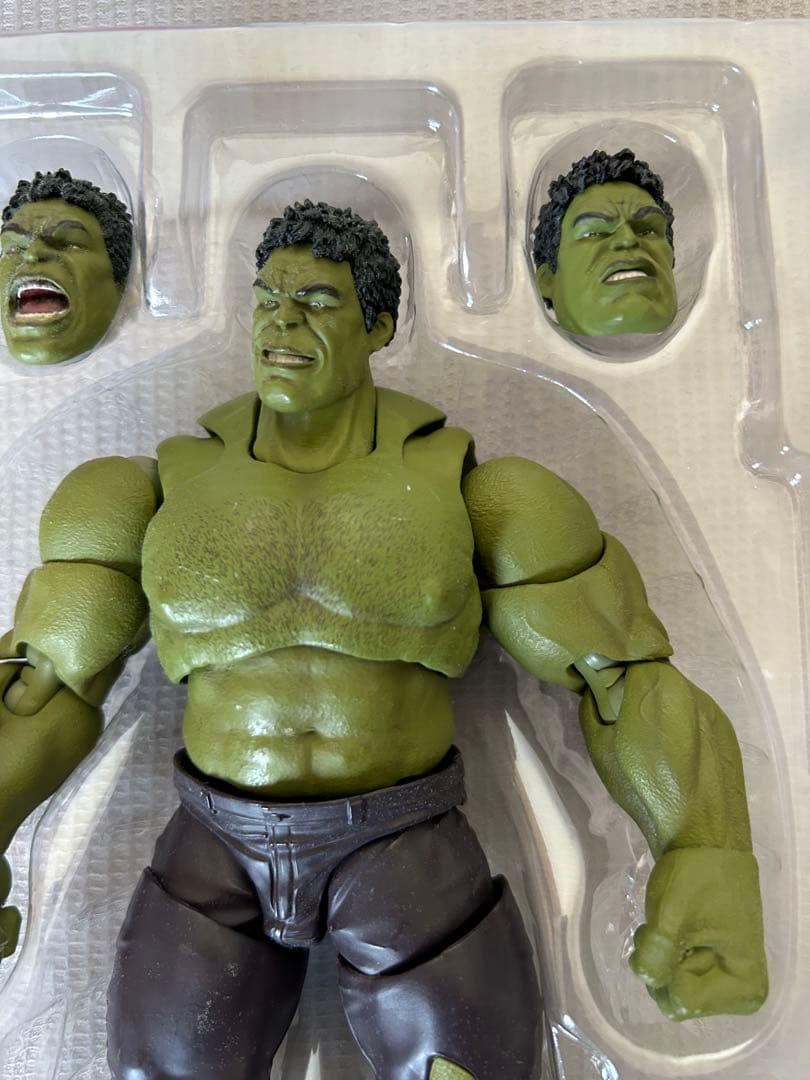 ハルク フィギュア 交換用パーツ付き