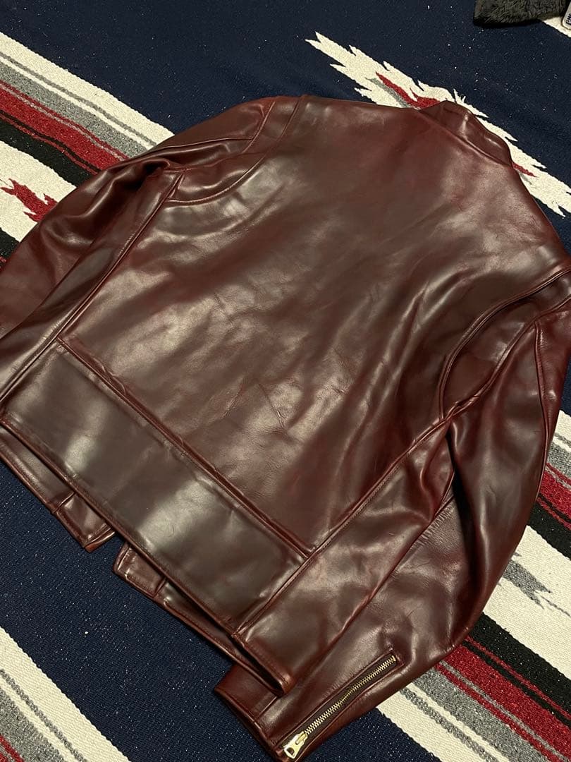 【激レア】Schott/641SXX/サイズ40/クロムエクセル/バーガンディ色