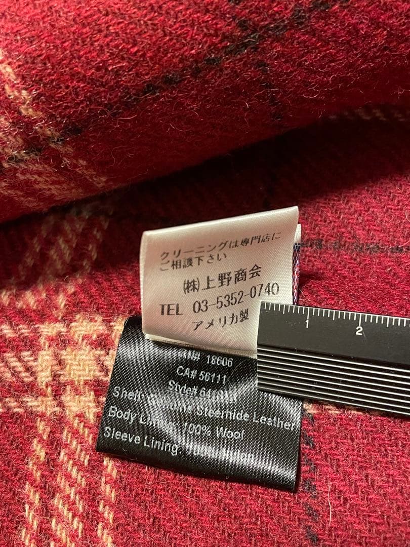 【激レア】Schott/641SXX/サイズ40/クロムエクセル/バーガンディ色