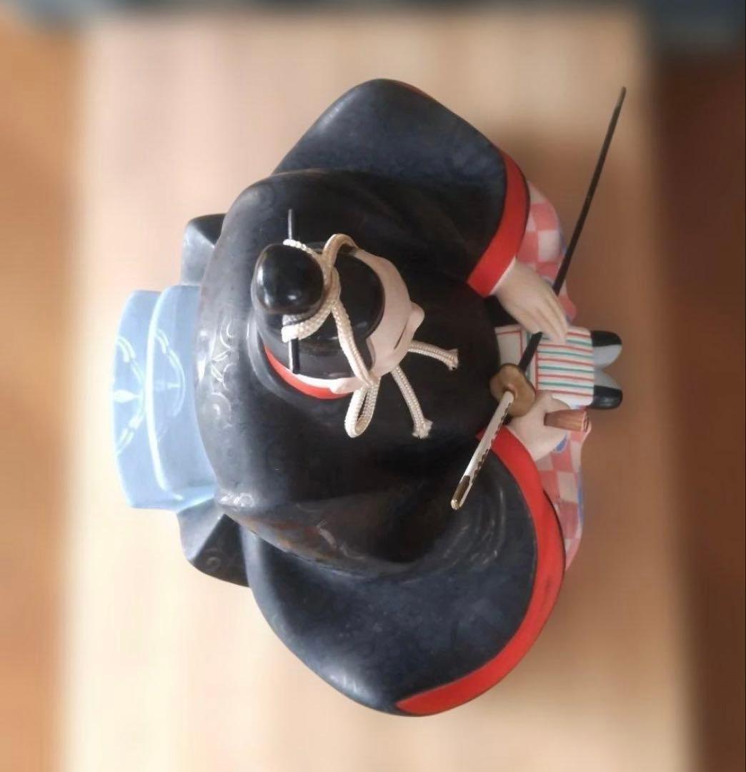 仙台藩　伊達政宗坐像　堤人形