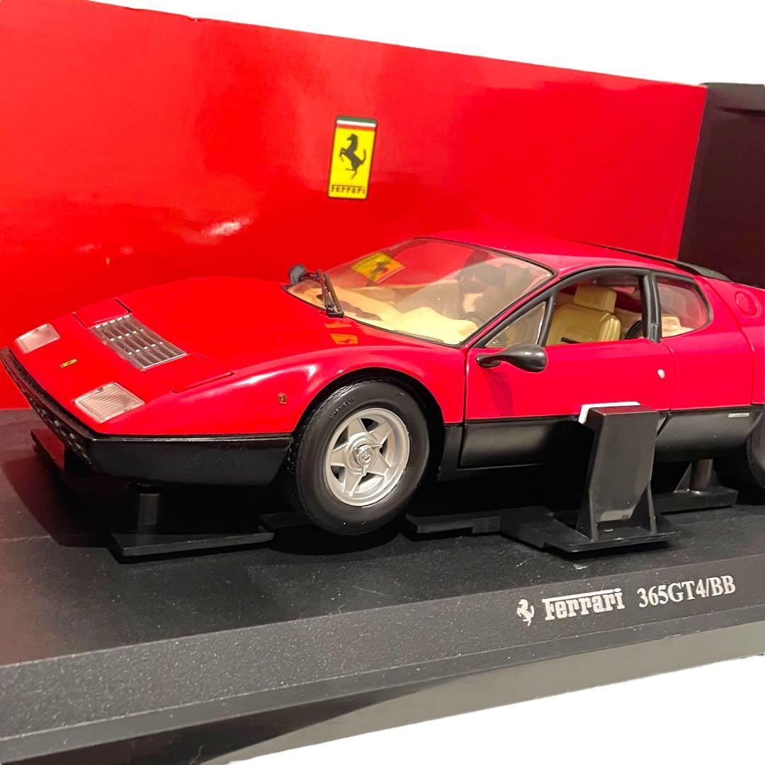 新品 未使用 1/18ミニカー 京商 フェラーリ365GT4/BB レッド