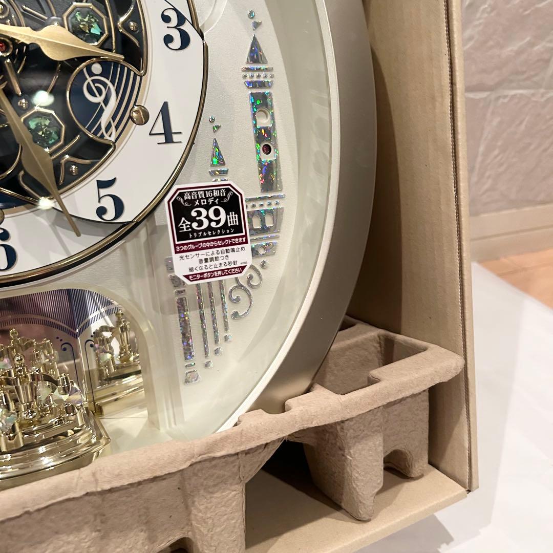 【未使用】SEIKO からくり時計 RE579B 電波時計