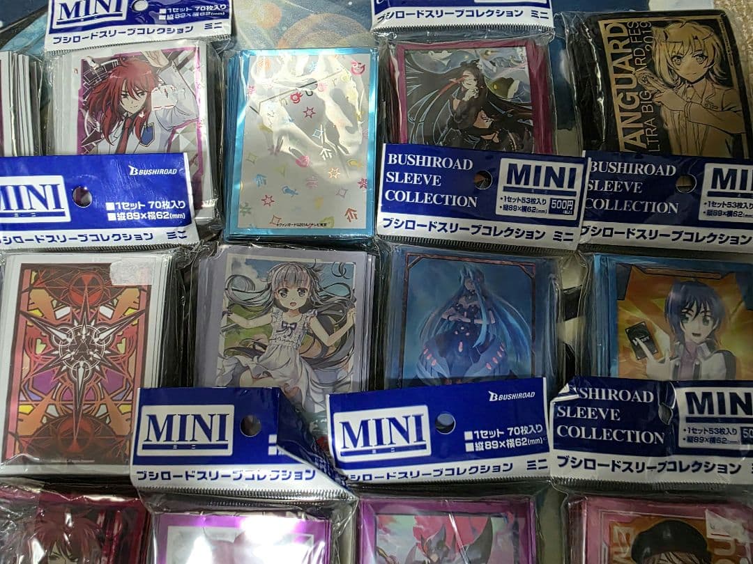 ヴァンガード未開封スリーブセットパワーカウンター赤※一部開封済有