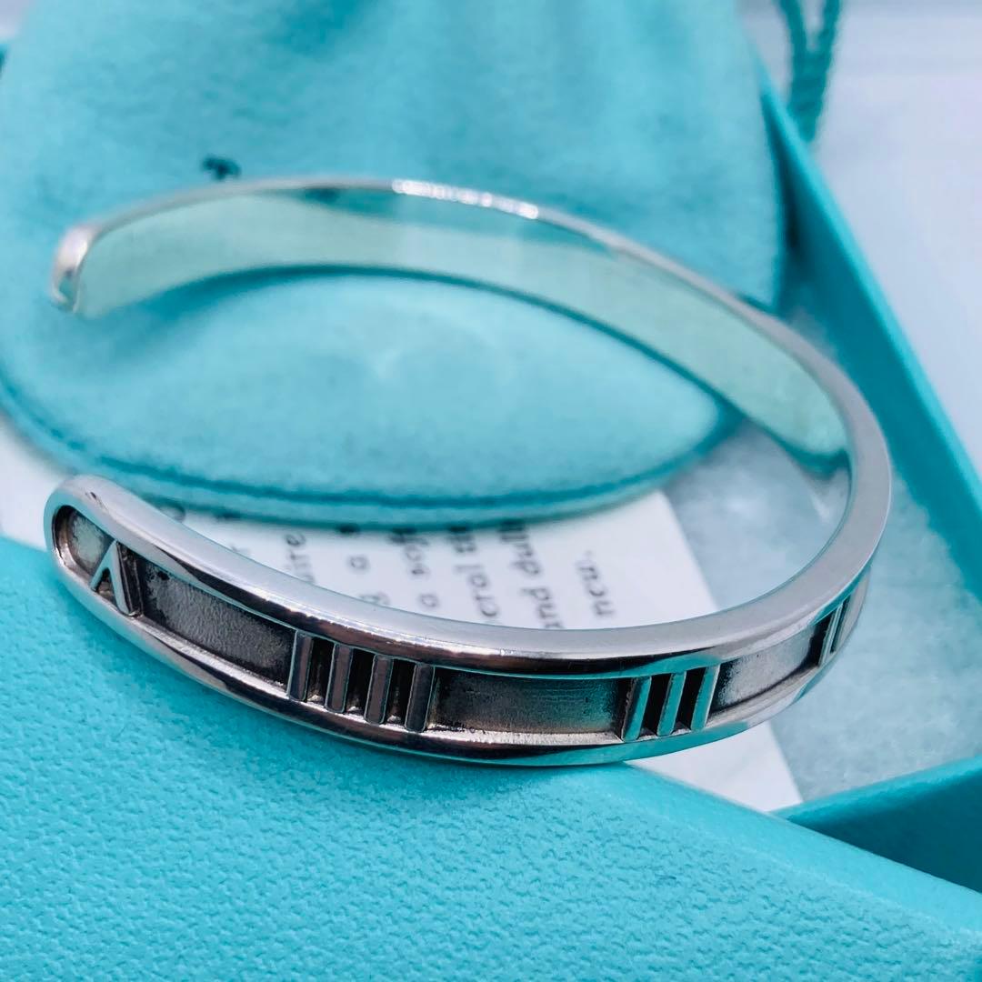 極美品✨ ティファニー ブレスレット カフ アトラス AG925