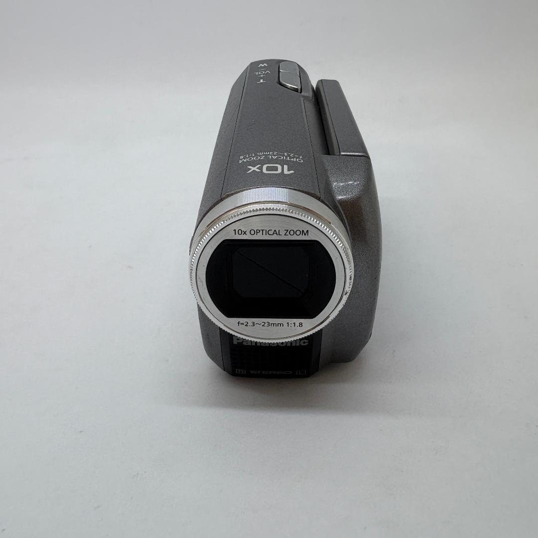 Panasonic SDR-S7 ビデオカメラ 10倍ズーム バッテリー2個付