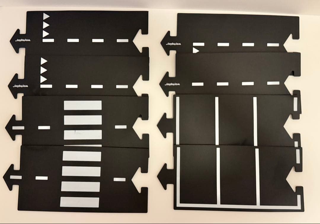 way to play 24ピース　道路マット　おもちゃ 美品