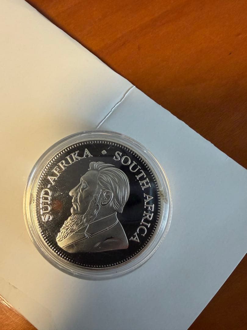 2006年 クルーガーランド銀貨 1オンス　銀貨　メダル　コンチョ　プルーフ