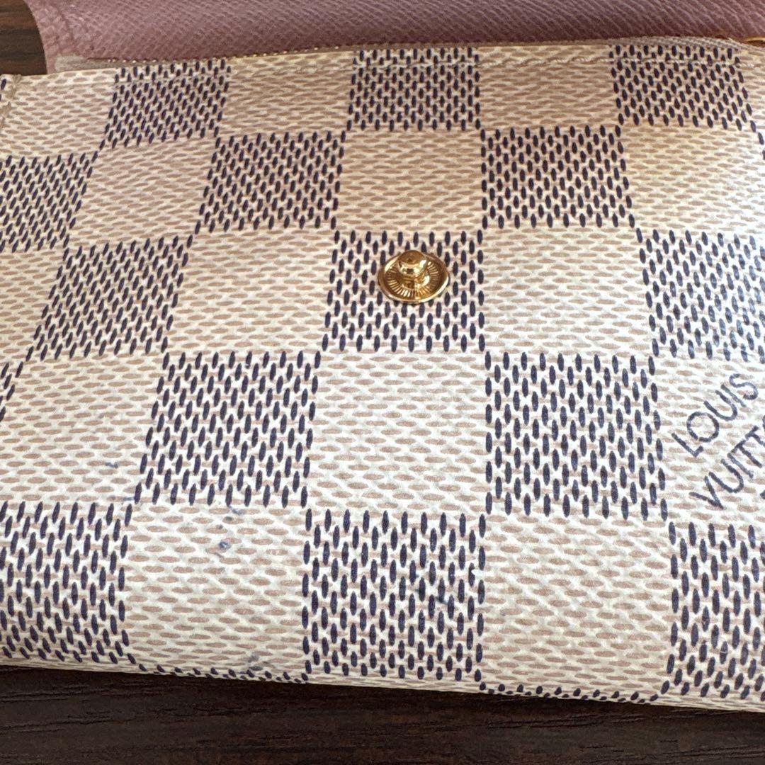 LOUIS VUITTON ダミエ・キャンバス 三つ折り財布 箱付き