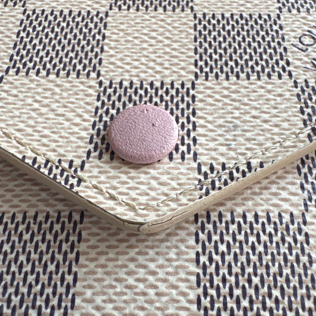 LOUIS VUITTON ダミエ・キャンバス 三つ折り財布 箱付き