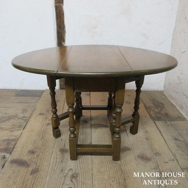 イギリス製 アンティーク 家具 オールドチャーム コーヒーテーブル 6907d