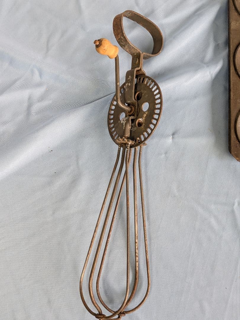 イギリス アンティーク ティン製 キッチンツール 5点セット