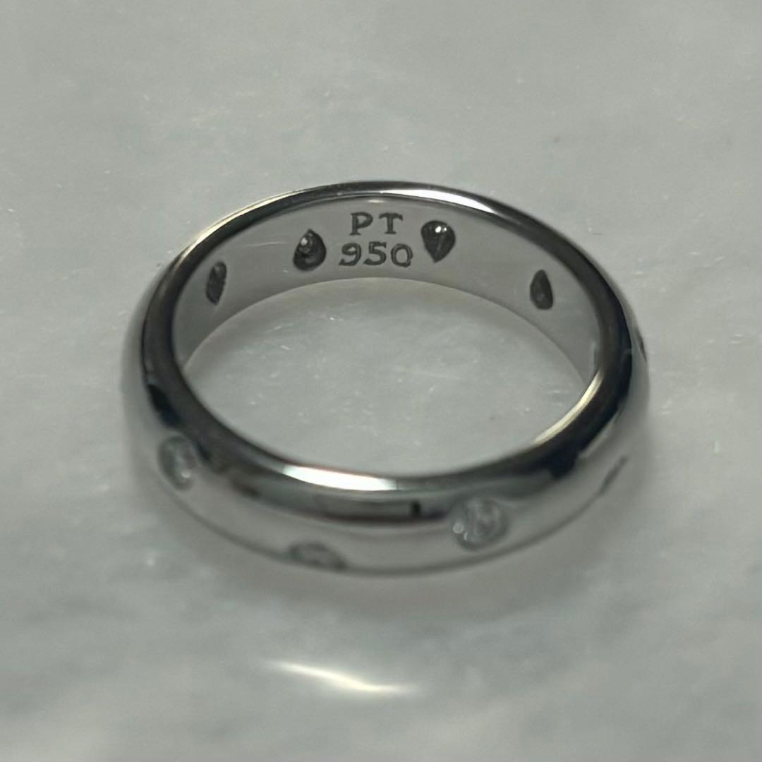 TIFFANY&Co. ティファニー　ドッツ ダイヤリング　Pt950 7号