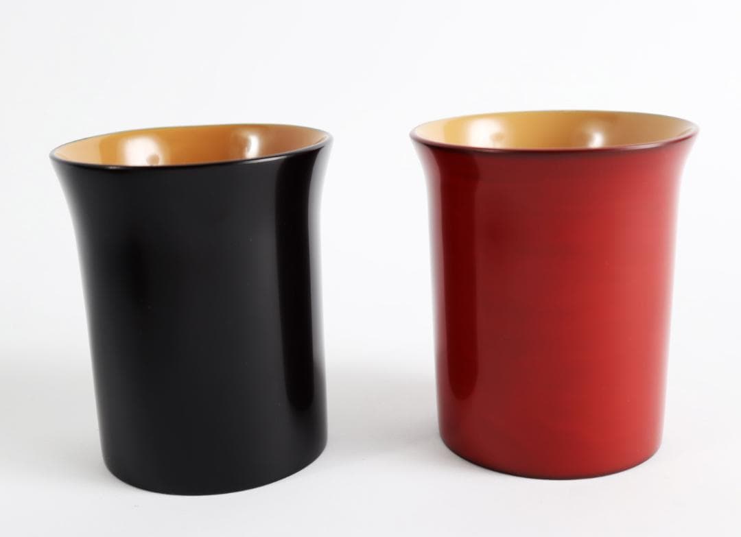 輪島塗 伝統工芸 田谷漆器 湯呑 蓋付湯呑 4客