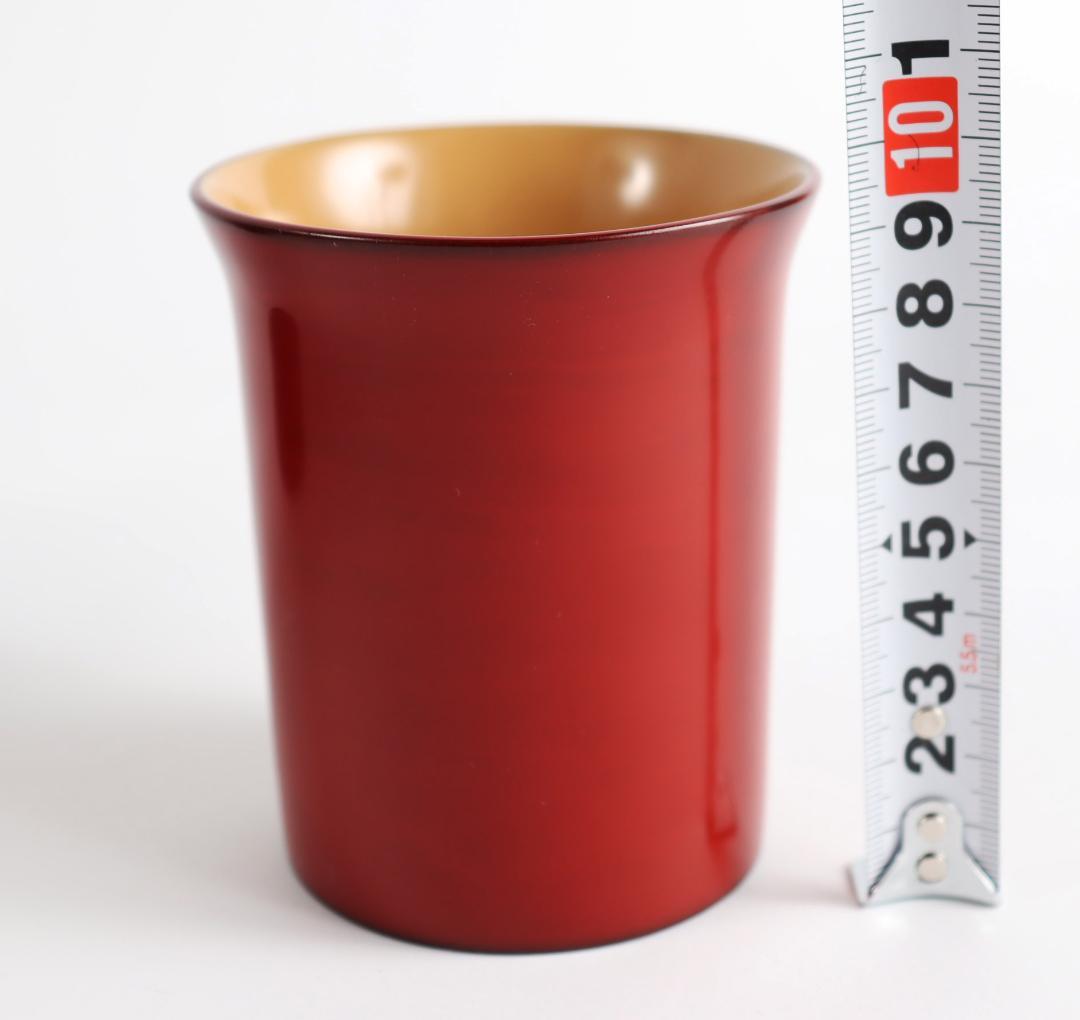 輪島塗 伝統工芸 田谷漆器 湯呑 蓋付湯呑 4客