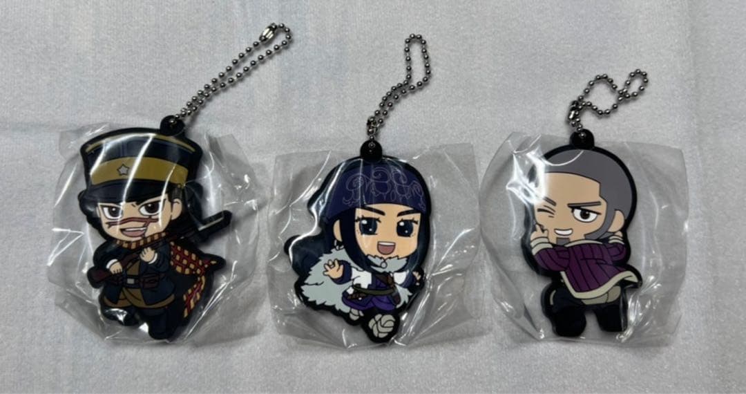 ゴールデンカムイ カプセルラバーマスコット 全10種