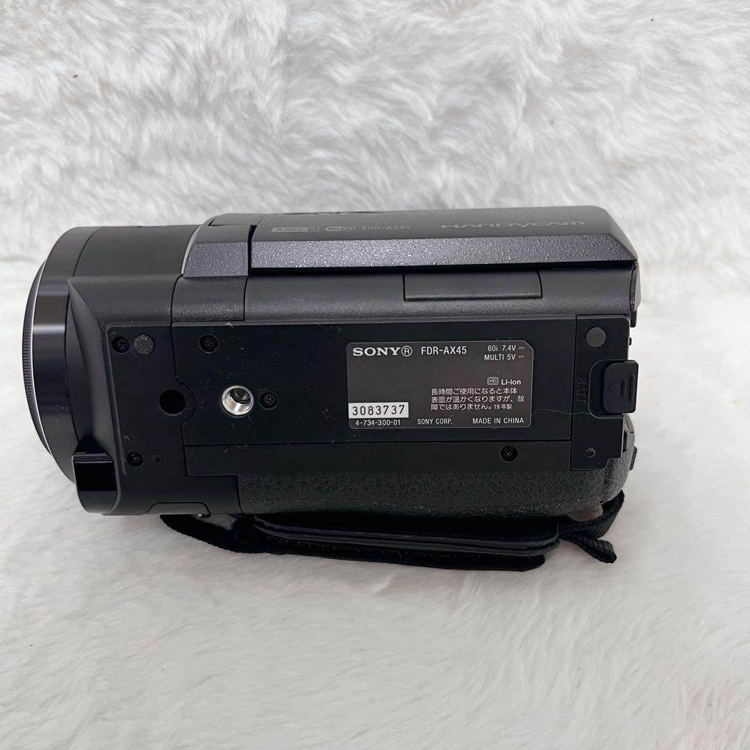 【極美品】 ソニー　SONY FDR-AX45 デジタル4Kビデオカメラ