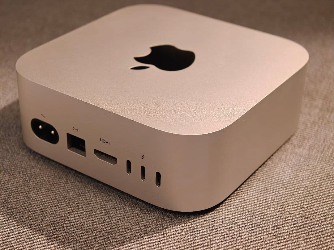 Macデスクトップ Mac mini M4 2024 Apple