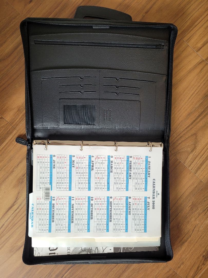 【filofax】A4書類ケース システム手帳