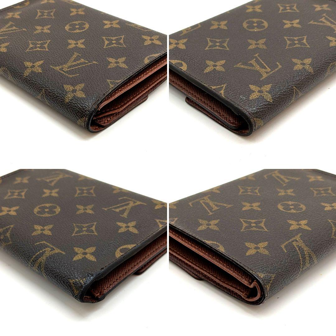 ルイヴィトン モノグラム エテュイ パピエ 三つ折り財布 B43