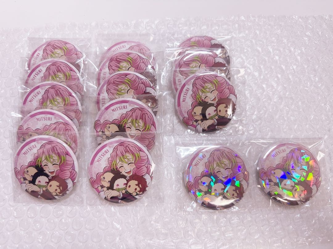 鬼滅の刃 ufotable アクスタ 缶バッジ 甘露寺蜜璃 ポップアップ ホロ