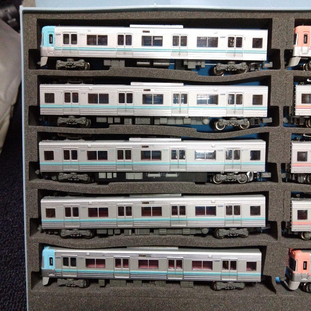 マイクロエース 京王1000系 サーモンピンク ブルーグリーン セット 室内灯入