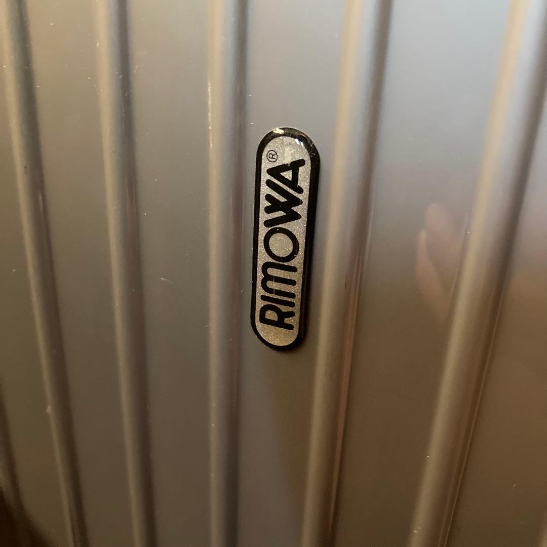 【美品】RIMOWA 軽量リモワ サルサ シルバー　機内持ち込み 32L 2輪