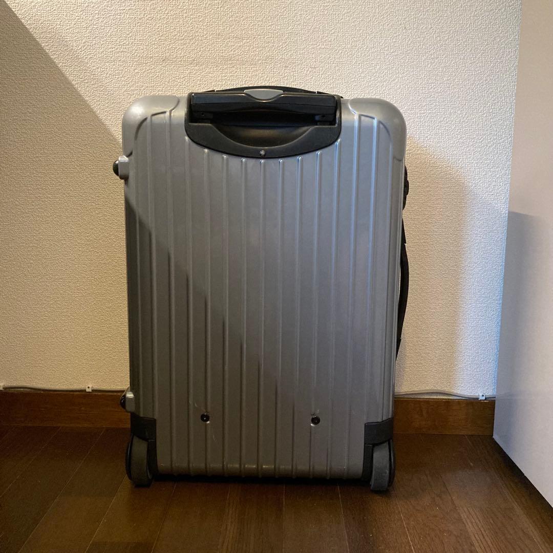 【美品】RIMOWA 軽量リモワ サルサ シルバー　機内持ち込み 32L 2輪
