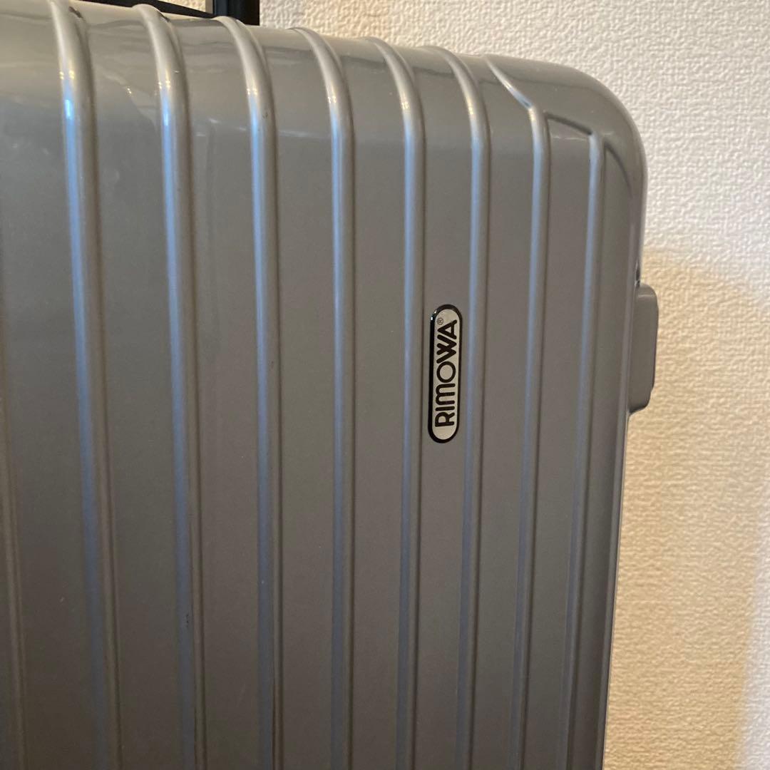 【美品】RIMOWA 軽量リモワ サルサ シルバー　機内持ち込み 32L 2輪