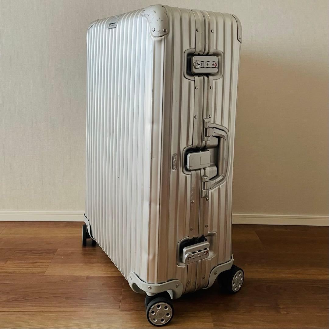リモワ トパーズ キャリーケース シルバー プキャリーケース 82L 4輪